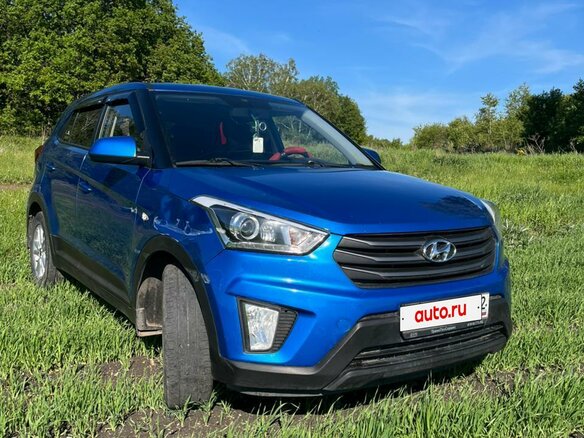 2019 Hyundai Creta I, синий, 1500000 рублей - вид 1