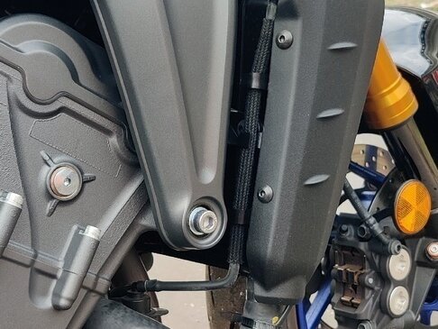 2021 Yamaha MT-09 (FZ-09), серый, 1150000 рублей - вид 16