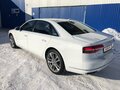 2015 Audi A8 Long III (D4) Рестайлинг, белый - вид 5