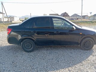 2013 Lada (ВАЗ) Granta I, чёрный, 620000 рублей, вид 2