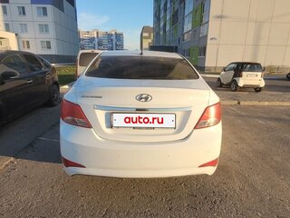 2016 Hyundai Solaris I Рестайлинг, белый, 740000 рублей, вид 4