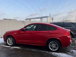 2017 BMW X4 20d I (F26), красный, 3300000 рублей, вид 2