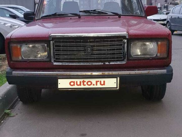 2007 Lada (ВАЗ) 2107, пурпурный