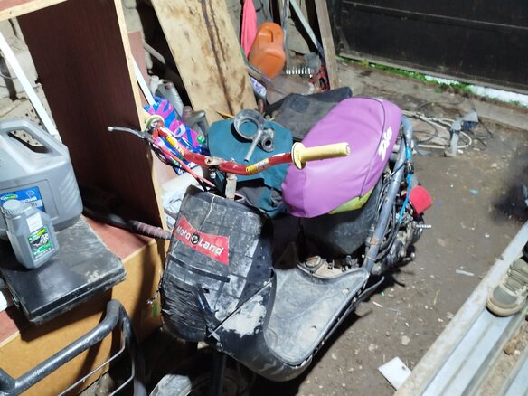 1890 Honda Dio, чёрный, 15000 рублей - вид 1