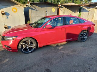2019 Honda Accord X, пурпурный, 1850000 рублей, вид 4
