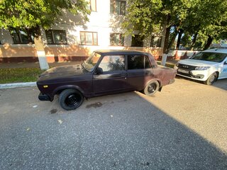 2009 Lada (ВАЗ) 2107, фиолетовый, 75000 рублей, вид 4