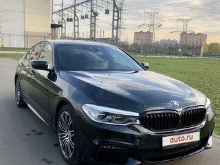 2020 BMW 5 серии 530d xDrive VII (G30/G31/G38), чёрный, 4900000 рублей, вид 1