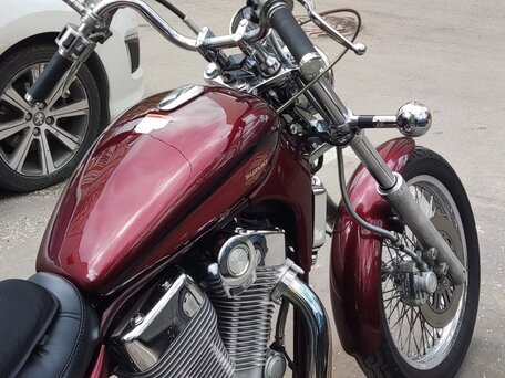 1993 Suzuki Intruder VS 1400, красный, 430000 рублей, вид 1