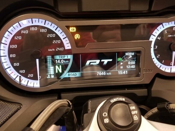 2015 BMW R 1200 RT, синий - вид 7