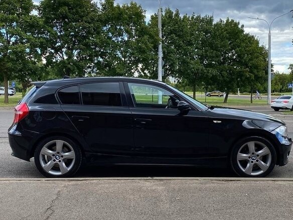 2004 BMW 1 серии 120d I (E81/E82/E87/E88), чёрный, 850000 рублей - вид 6