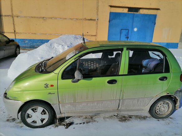2006 Daewoo Matiz Best I Рестайлинг, зелёный - вид 3