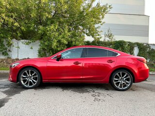2017 Mazda 6 III (GJ) Рестайлинг, красный, 1800000 рублей, вид 4