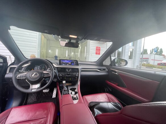 2016 Lexus RX 200t IV, синий, 2500000 рублей - вид 6