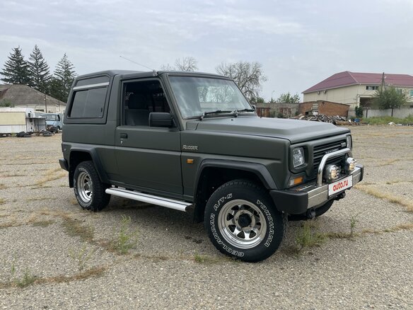 1991 Daihatsu Rugger I, зелёный - вид 5