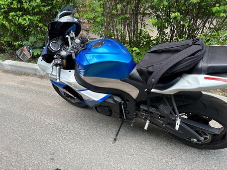 2010 Suzuki GSX-R 1000, синий, 600000 рублей, вид 4