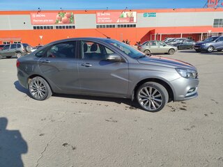 2016 Lada (ВАЗ) Vesta I, серый, 665000 рублей, вид 3