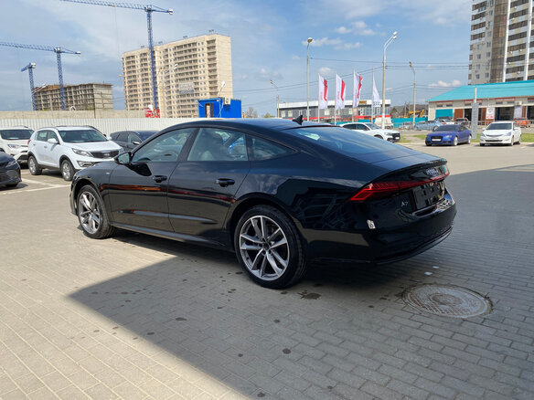 2021 Audi A7 55 TFSI II (4K), чёрный - вид 3
