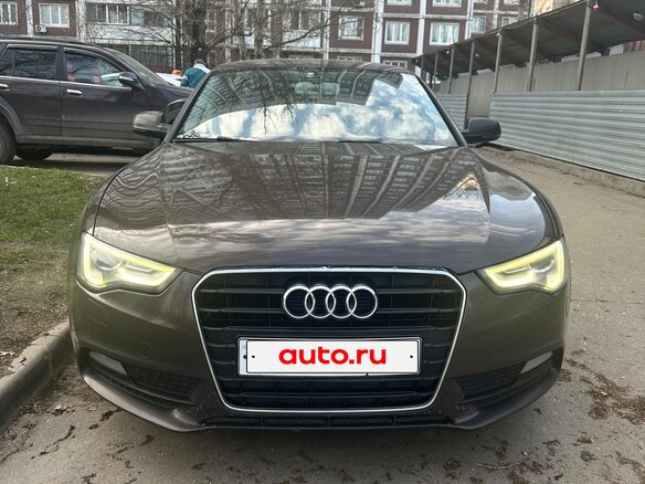 2012 Audi A5 I (8T) Рестайлинг, коричневый, 1350000 рублей - вид 2