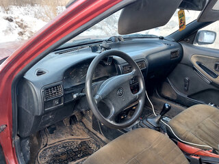1992 Nissan Sunny Y10, пурпурный, 170000 рублей, вид 4