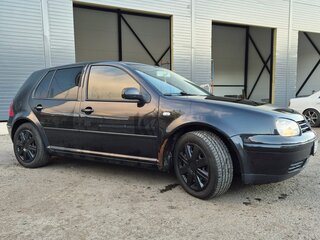 2002 Volkswagen Golf IV, чёрный, 370000 рублей, вид 2