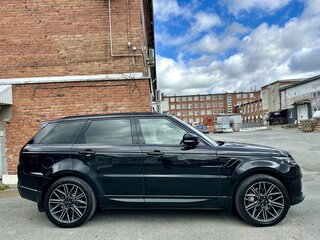2021 Land Rover Range Rover Sport MHEV II Рестайлинг, чёрный, 5599000 рублей, вид 4