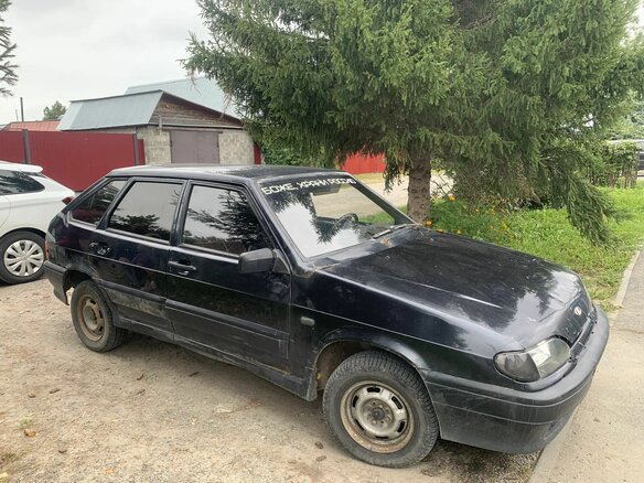 2007 Lada (ВАЗ) 2114, чёрный, 80000 рублей - вид 1