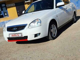 2013 Lada (ВАЗ) Priora I Рестайлинг, белый, 620000 рублей, вид 2
