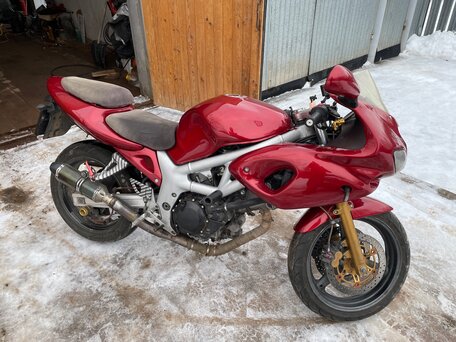 2001 Suzuki SV 400, красный, 245000 рублей, вид 1