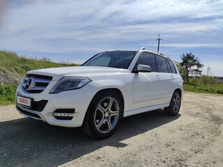 2013 Mercedes-Benz GLK-Класс 220 CDI I (X204) Рестайлинг, белый, 1870000 рублей, вид 1