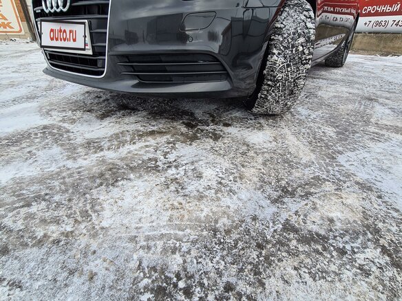 2012 Audi A6 IV (C7), чёрный