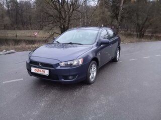 2008 Mitsubishi Lancer X, синий, 950000 рублей, вид 1