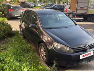 2010 Volkswagen Golf VI, чёрный, 650000 рублей, вид 2