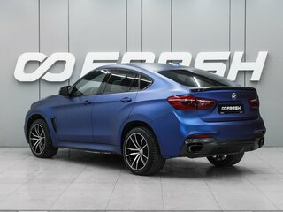 2018 BMW X6 35i II (F16), синий, 3739000 рублей, вид 2