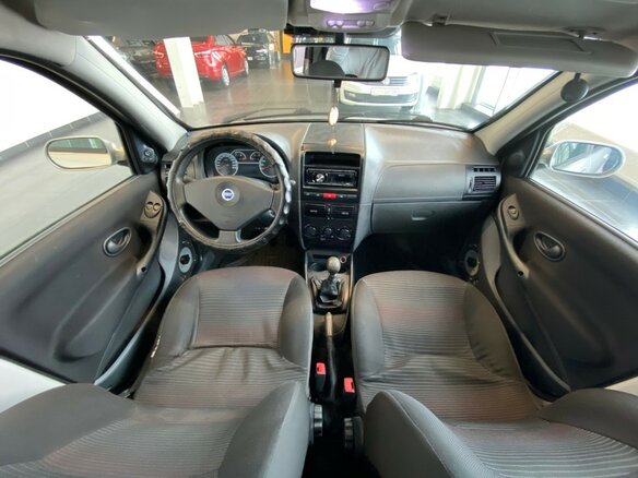 2007 Fiat Albea I Рестайлинг, серебристый - вид 15