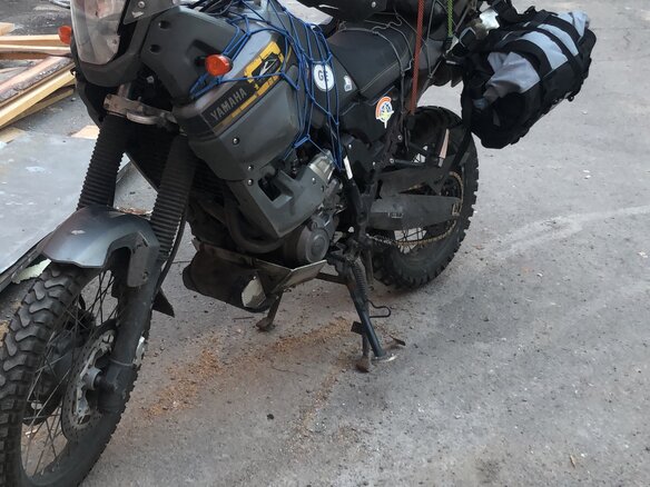 2012 Yamaha XT660Z Tenere, серый, 650000 рублей - вид 15