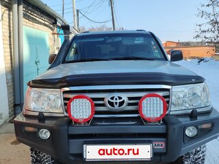 2005 Toyota Land Cruiser 105 100 Series Рестайлинг 1, серебристый, 4300000 рублей, вид 1
