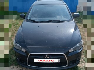 2011 Mitsubishi Lancer X Рестайлинг, чёрный, 700000 рублей, вид 1