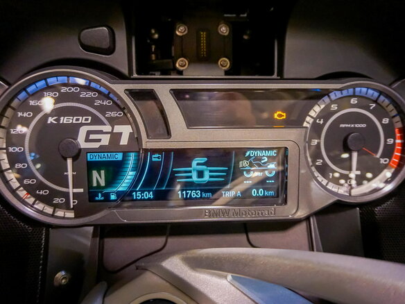 2017 BMW K 1600 GT, красный - вид 6