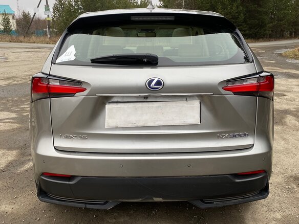 2015 Lexus NX 300h I, серый - вид 1