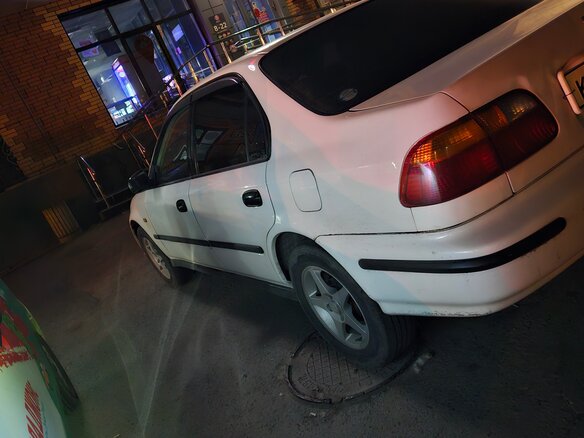 1998 Honda Civic Ferio II, белый, 330000 рублей - вид 6