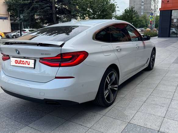 2019 BMW 6 серии Gran Turismo 640i IV (G32), белый, 3900000 рублей - вид 4