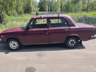 1999 Lada (ВАЗ) 2107, красный, 60000 рублей, вид 3