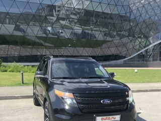2013 Ford Explorer Sport V, чёрный, 2200000 рублей, вид 3