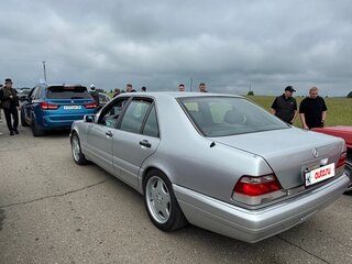 1994 Mercedes-Benz S-Класс 420 5-speed III (W140), серый, 1300000 рублей, вид 3