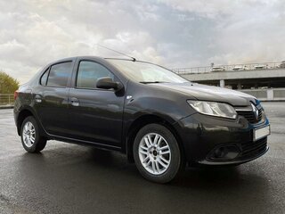 2014 Renault Logan II, чёрный, 555000 рублей, вид 3
