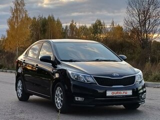 2017 Kia Rio III Рестайлинг, чёрный, 1100000 рублей, вид 1