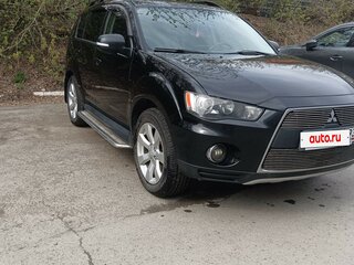 2011 Mitsubishi Outlander II Рестайлинг, чёрный, 1260000 рублей, вид 1