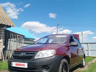 2012 Lada (ВАЗ) Granta I, красный, 250000 рублей, вид 1