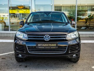2012 Volkswagen Touareg II, чёрный, 1748000 рублей, вид 2