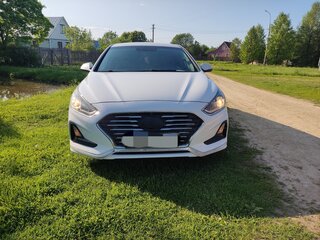 2017 Hyundai Sonata VII (LF) Рестайлинг, белый, 1048000 рублей, вид 1
